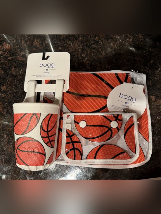 BOGG BAG Handbags - Bogg Bag basketball Insert Bags And Cup Holder drink holder Bevy New With‎ Tags